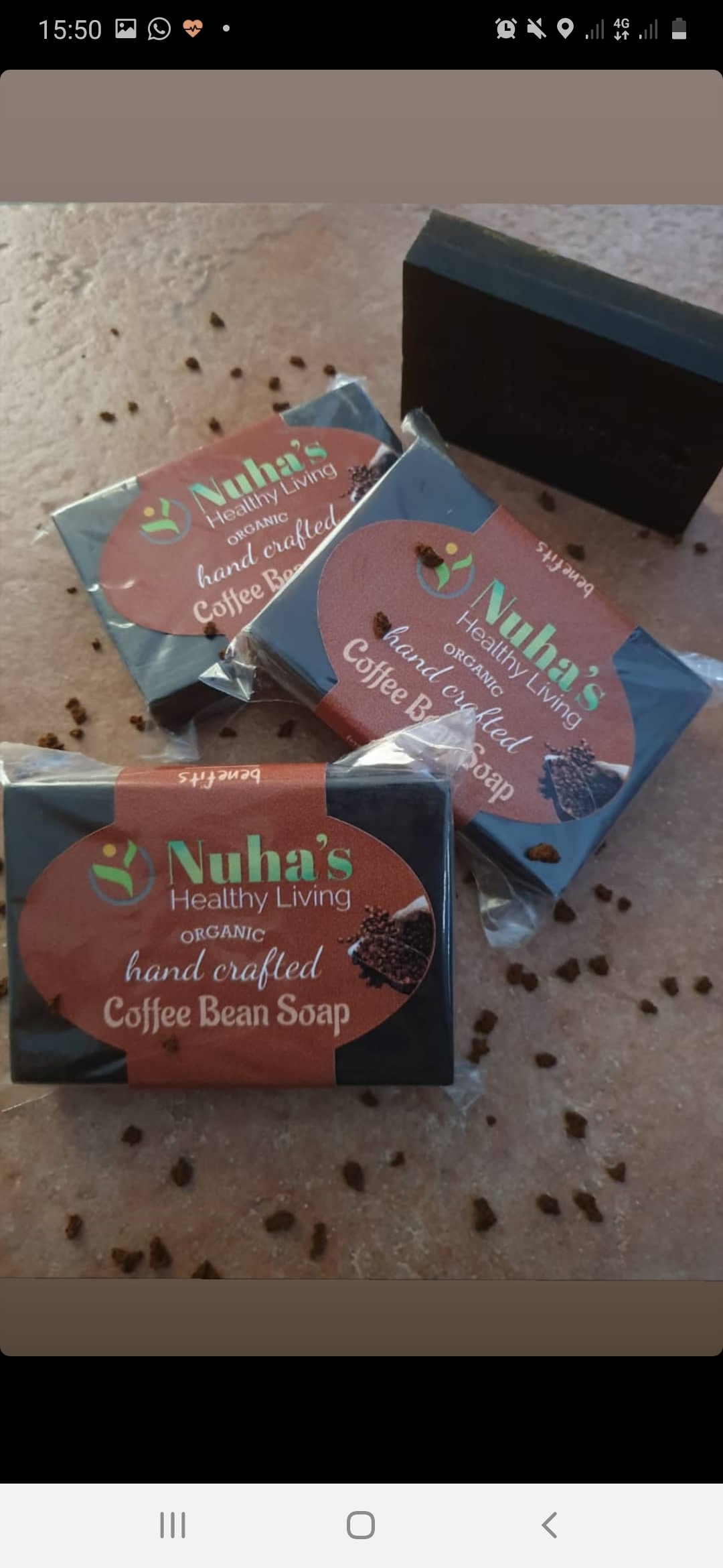 Nuhas Coffee Soap