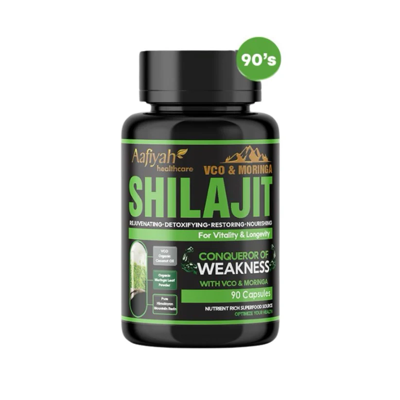 Shilajit VCO Moringa — 90 Caps
